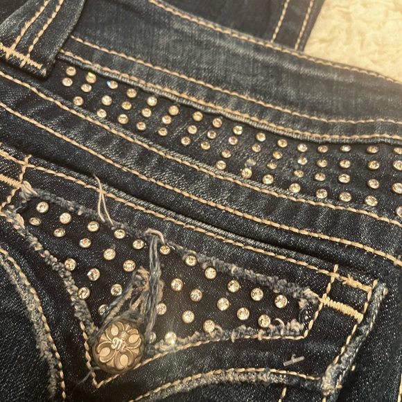 Miss Me Rhinestone Jeans - Picture 8 of 12
